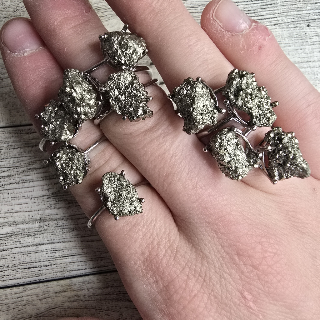 Pyrite Rings